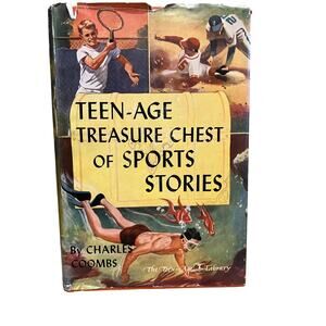 Teen-Age‎ Treasure Chest of Sports Stories Charles Coombs Vintage HC